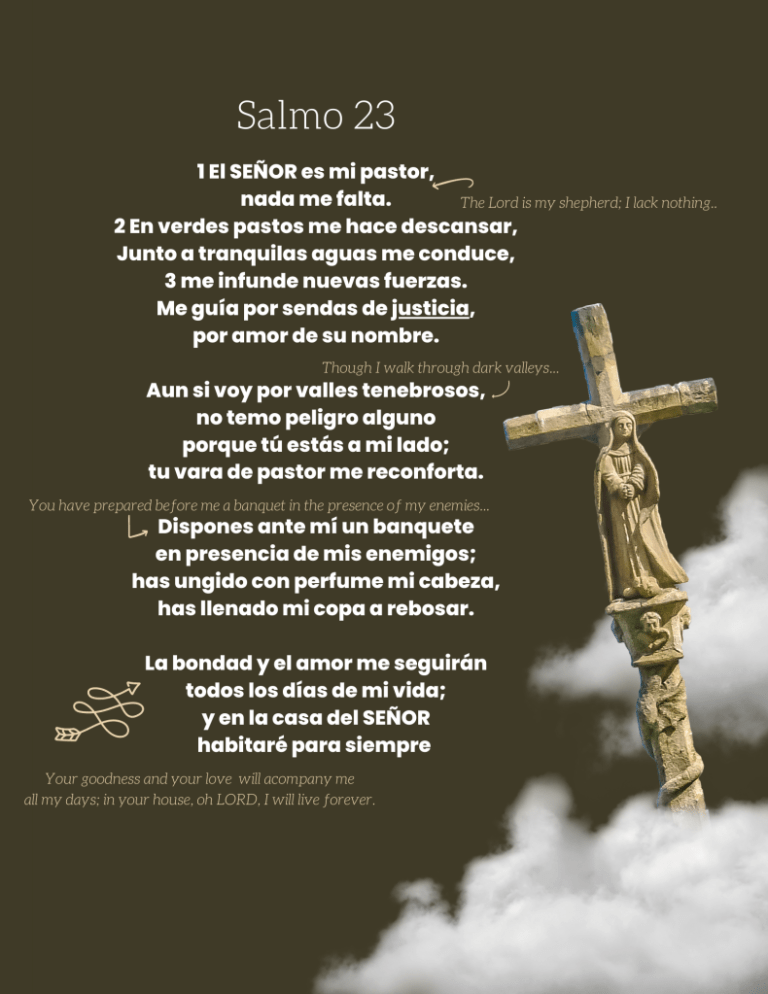 Psalm 23 The Lord Is My Shepherd In Spanish Biblespanish psalm-23-the-lord-is-my-shepherd-in-spanish-biblespanish